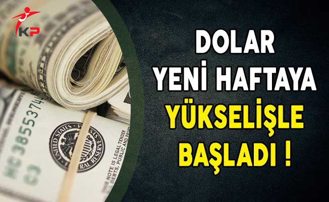 Dolar Yeni Haftaya Yükselişle Başladı