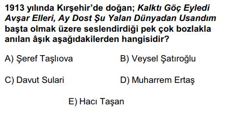 ÖSYM Tarafından Geçmiş Yıllarda Sorulan KPSS Güncel Bilgiler Soruları