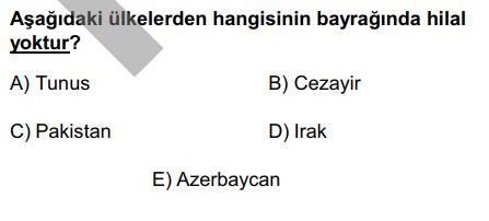 ÖSYM Tarafından Geçmiş Yıllarda Sorulan KPSS Güncel Bilgiler Soruları