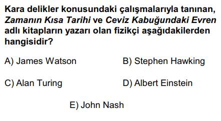 ÖSYM Tarafından Geçmiş Yıllarda Sorulan KPSS Güncel Bilgiler Soruları