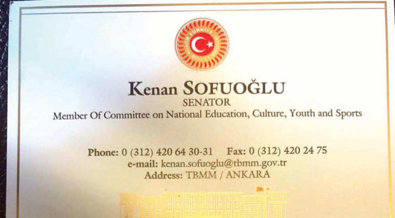 Kenan Sofuoğlu&#039;nun Kartvizitine İnceleme Başlatıldı