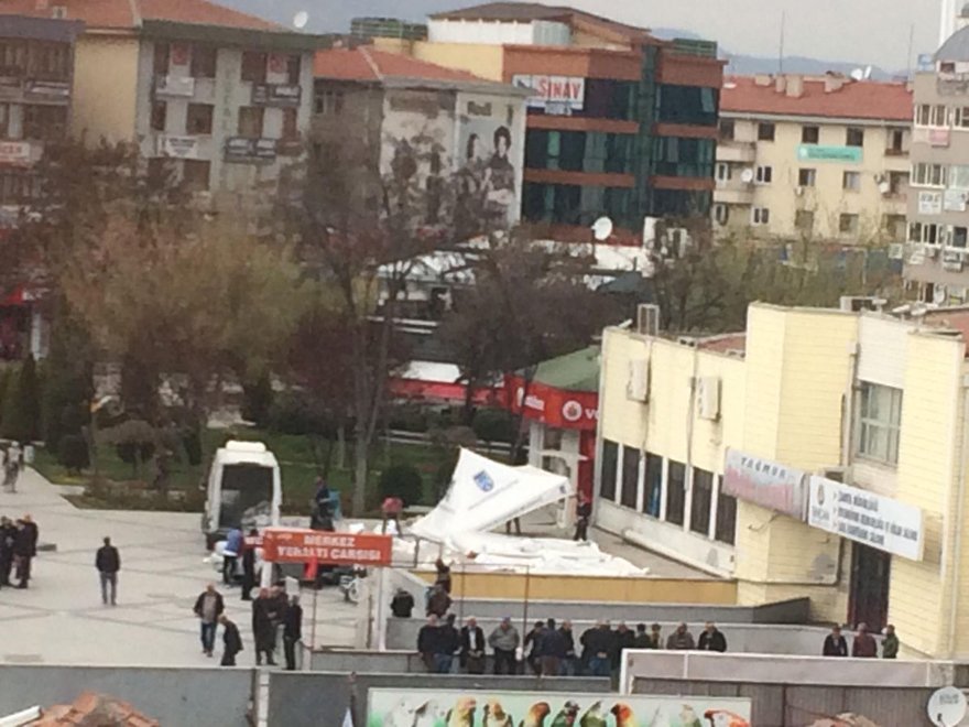 Ankara&#039;da Son Dakika- Ankara’da Tanzim Çadırları Kaldırılıyor
