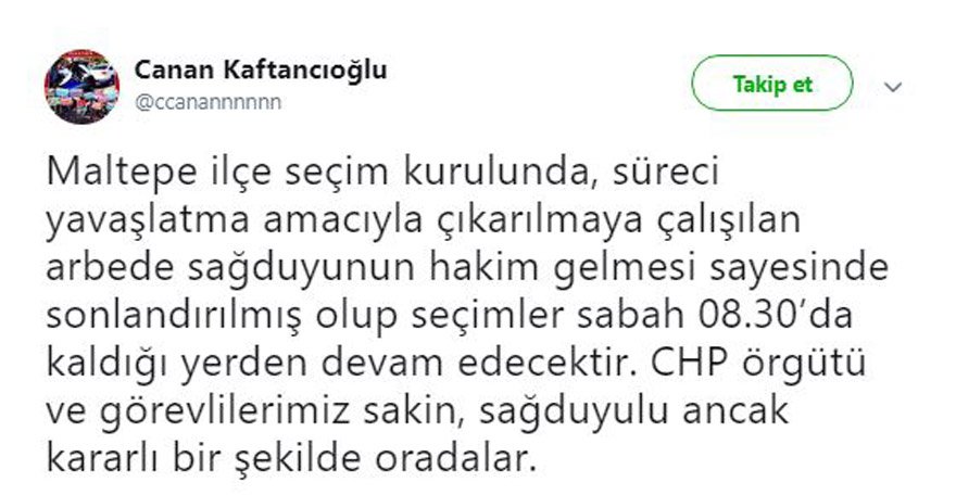 CHP&#039;den Maltepe&#039;de Yaşananlar Hakkında Son Dakika Açıklaması!