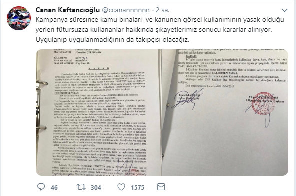 YSK&#039;dan AK Parti&#039;nin Kadıköy’deki Binali Yıldırım ve Cumhurbaşkanı Erdoğan Pankartına Yönelik Flaş Karar!