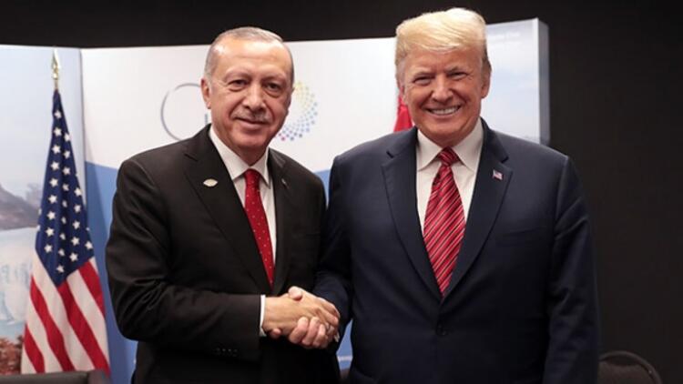 Son dakika! Cumhurbaşkanı Erdoğan Trump&#039;la görüştü