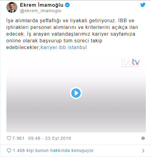 İşsizler ve iş arayanlar dikkat! İBB&#039;den Ekrem İmamoğlu&#039;ndan iş arayanlara yeni hizmet