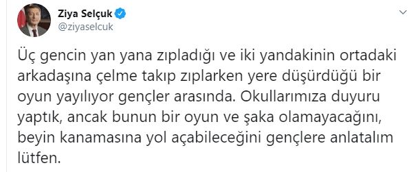 Bakan Selçuk öğretmenleri uyardı: Sakın izin vermeyin!