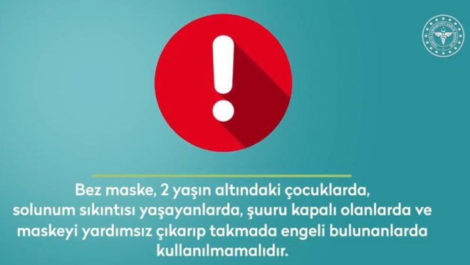 Sağlık Bakanlığı&#39;ndan maske paylaşımı: Evde bez maske nasıl yapılır?