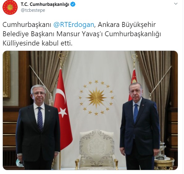 Beştepe&#39;de Cumhurbaşkanı Erdoğan ve ABB Başkanı Yavaş arasında kritik görüşme! Detaylar belli oldu