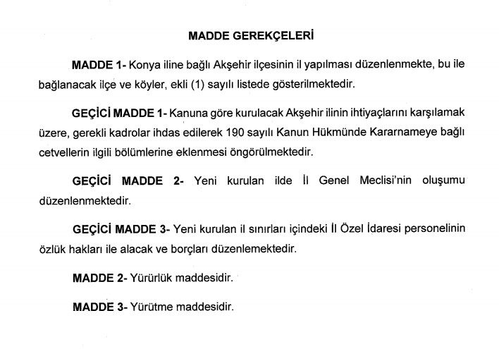 Türkiye&#039;de 82&#039;nci ilin kurulması için harekete geçildi! TBMM&#039;ye kanun teklifi sunuldu