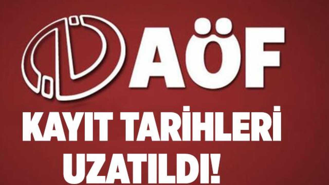 Anadolu Universitesi Son Dakika Duyurdu Aof Kayit Tarihleri Uzatildi Aof Kayitlari Ne Zaman 2020