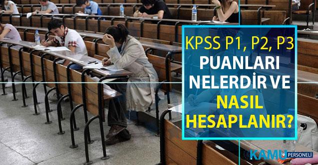 Kpss P1 P2 Ve P3 Puanlari Nedir Puan Hesaplama Nasil Yapilir